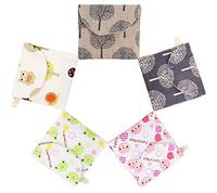 Linshing Portable Tampon Sanitary Napkin Storage Bags Coin Purse 5 Pcs