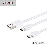 Kindle Fire 9th Generation Rapid Charger Cord,USB C Charging Cable for New Fire HD 10 Tablet,Kids Edition Tablet(2019 Release) White