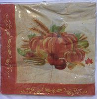 Autumn Bounty 2 Ply Luncheon Napkins, 18 Count