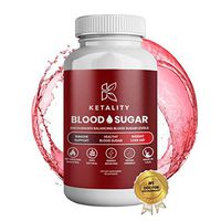 Ketality Premium Blood Sugar Support Supplement | Natural Glucose Control | 20 Powerful Ingredients for Healthy Insulin Uptake | Includes Cinnamon, Chromium, ALA and More | 60 capsules/30-day Supply