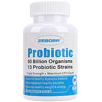 Probiotics for Immune-System and Digestive 50-Billion-CFUs - 13 Strains for Women Men, Gluten-Free & Non GMO, 60 Tablets