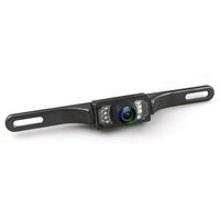 Vehicle Backup Camera, JPP Rear View Camera Waterproof High Definition Color Wide Viewing Angle License Plate Car Camera with 7 Infrared Night Vision LED Lights