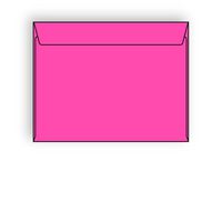 Open Side Booklet Envelopes, 6" x 9", 24#, Fuchsia Brightly, Acid Free, Side Seams (Box of 500)