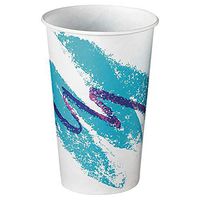 Solo RW16-00055 16/18 oz Jazz Waxed Paper Cold Cup (Case of 1000)