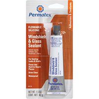 Permatex 81730 Flowable Silicone Windshield and Glass Sealer, 1.5 oz. by Permatex