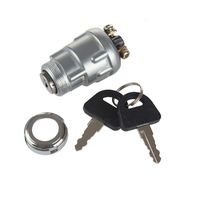 LARBI Ignition Starter Switch With 3 Position 3 Connection Terminal 2 keys for Car, Motorcycle, Tractor, Forklift, Truck, Scooter, Trailer, Agricultural,Modified Car, 50cc 90cc 110cc 125cc 150cc 25
