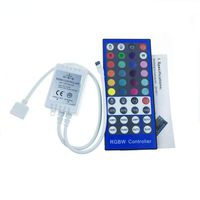 Alarmpore (TM) 40 Key Infrared IR Remote RGBW Controller for 3528 5050 RGBW RGBWW LED Strip Light, DC12V-24V