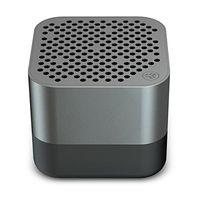 JLab Audio Crasher Micro Wireless Bluetooth Speaker | Bluetooth 2.1 | 18 Hour Battery Life | Water Resistant & Dust Resistant | USB + AUX Backup Available | Gunmetal