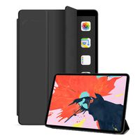 Fullgaden 2019 iPad Case - Ultra Slim Lightweight Smart Shell Stand Cover with Translucent Frosted Back (Auto Wake/Sleep)，Multiple Model Selection, 10.2", Black