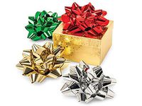 Gift Bow Assortment 50 Count - 4" - Metallic