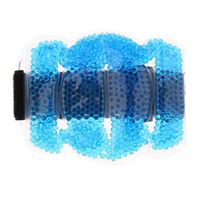 LoveinDIY Sports Aid Reusable Microwavable Gel Beads Hot Cold Cooling Ice Pack Wrap
