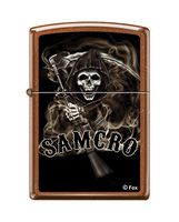 Zippo Sons of Anarchy Samcro Toffee Pocket Lighter