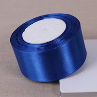 6mm 10mm 15mm 20mm 25mm 40mm 50mm Royal Blue Satin Ribbons Christmas Wedding Birthday Party Decoration Gift Wrapping Ribbons by EGALIVE