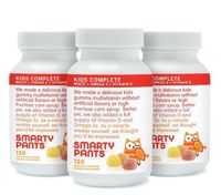 SmartyPants Children's Gummy Multivitamin with Omega-3 and Vitamin-D, 3-Count (Pack of 3)