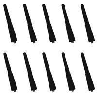 AOER 3.5 Inch (9CM) UHF Antenna 400-470 MHz for Walkie Talkie Motorola Radio CT450 CP040 CP140 EP350 EP450 GP338 GP338 Plus GP340 PRO5150 PRO7150 PTX600 PTX700 SP50 SP10 (Pack of 10)