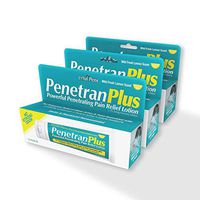 Penetran Plus Pain-Relief Lotion - 2.5oz - Mild Lemon Scent (Relief of Arthritis, Bursitis, Fibromyalgia, Back Aches, Joint Pain, Muscle Aches, Golfer & Tennis Elbow) - 3 Pack