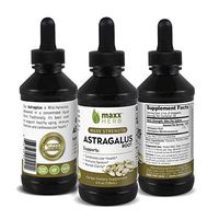 Maxx Herb Astragalus Root Liquid Extract (4 Oz Bottle with Dropper) Vegan, Absorbs Better Than Astragalus Root Capsules, for Immune System Support, Cardiovascular Health, 60 Servings (1 Bottle)