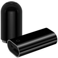 TITACUTE iPencil Charging Adapter and Magnetic Replacement Cap Compatible with Apple Pencil iPad 6 Generation, iPad Pro 9.7 10.5 12.9 inch Black