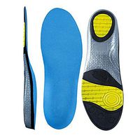 MUOU Sneakers Insoles Inserts Neutral Arch Support Sports Shoes Insole Performance Running Shoes for Women and Men (13-14.5 Women/11-12.5 Men, Blue)