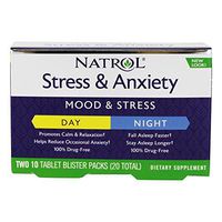 Natrol Stress Anxty Frmla Day Ni