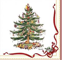 spxi40L Spode Christmas Tree Paper Luncheon/Dinner Napkins 40 Ct