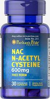 Puritan's Pride N-Acetyl Cysteine (NAC) 600 mg-30 Capsules