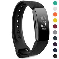 findway Compatible with Fitbit Inspire HR Bands/Fitbit Inspire Band, Adjustable Soft Silicone Inspire Straps for Women Men Sports Replacement Accessories Bands for Inspire/Inspire HR Fitness Tracker