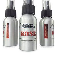Rose Fragrance Spray - Room Spray - Rose Scented Air Freshener - Rose Scent for The Home, by Sensory Decisions (3 Bottle Pack)