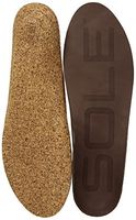Sole Unisex Casual Thick Cork Leather Insoles, Men's 10 / Women's 12