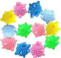 Laundry Ball Reusable Wash Balls Softener Washing Machine Anti-Winding Cleaning Ball Random Color Set of 12