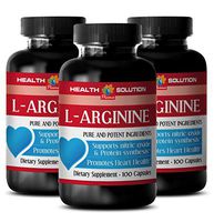 L-arginine - L-ARGININE 500MG - Support libido (3 Bottles)