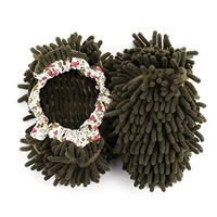 GoodKE New Home Multifunctional Shoe Cleaning Mop Covers Cleaning Foot Socks Lazy Shoes Floor Slippers Chin Strips