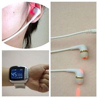 Hand Held Electronics Instrument Medicomat Home Health Care Laser