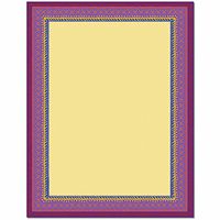 Boho Border Letterhead Laser & Inkjet Printer Paper, 25 pack
