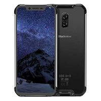 Blackview BV9600- Android 8.1 4G LTE Outdoor Smartphone, 6.21" 19:9 FHD AMOLED Display, Helio P70 (6771T) 4GB + 64GB, 5580mAh Battery, IP68 / IP69K Waterproof/Dustproof, NFC (Gray)
