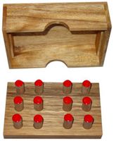 The Braille Store Braillebox: A Wooden, Pocket-Sized Braille Practice Kit