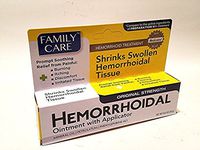 Family Care Hemorrhoidal Ointment with Applicator, 0.67 Oz. (Pack of 6)