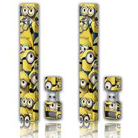 Trendiees 2 Pack - Juul Skin Wrap Vinyl Sticker Decal | JUUL Charger Skin & Prep Pad - Minion