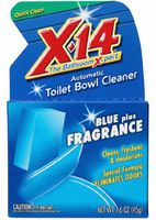 X-14 Blue Plus Fragrance Automatic Toilet Bowl Cleaner, 1.6 OZ