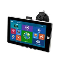Ruswi GPS Navigation for Car, 7 Inch Car GPS Updated LCD Touch Screen GPS Navigation System, Multi-Media Car Vehicle Electronics Lifetime Free Maps