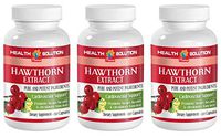 Hawthorn Berry Powder Bulk - Hawthorn Extract - Stimulate Appetite (3 Bottles)