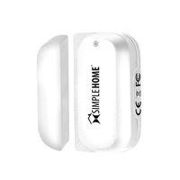 SimpleHome XHS7-1003-WHT Wi-Fi Smart Door & Window Sensor, White