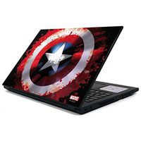 Skinit Decal Laptop Skin for Inspiron 15 3000 Series - Officially Licensed Marvel/Disney Captain America Shield Design