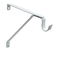 Nuk3y Heavy Duty Adjustable Shelf Rod Support Bracket