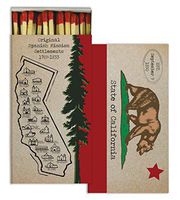 HomArt Matches - California (Set of 12)
