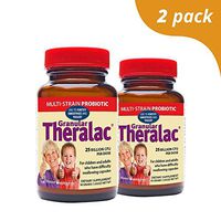 Master Supplements Granular Theralac (2 Pack) - 1.05 Ounces - Multi Strain Probiotic Powder for Optimal Gut Health, Immune Booster, Great for Kids - Vegan, Gluten Free - 40 Servings