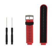 Tkasing Replacement Silicone Smart Wrist Watch Accessory Band Strap for Garmin Forerunner 220/230/235/620/630, (1D)