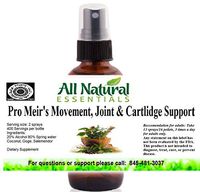 Pro Meir's Movement, Joint & Cartilage Support 2oz Homeopathic Remedy, Healthy Joints, Connective Tissue, Repair, Restore Damaged Joints, Soreness/Inflammation, Improves Mobility (1oz, Spray)
