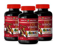 Vision Support Eye Formula - Eye Vision Guard (with Lutein, ZEAXANTHIN and Bilberry Extract) - Bilberry Extract softgels - 3 Bottles (600 Softgels)