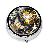 Gintamade Round Pill Box Set Rob Lucci of CP9 and CP0 Compact Medicine Case